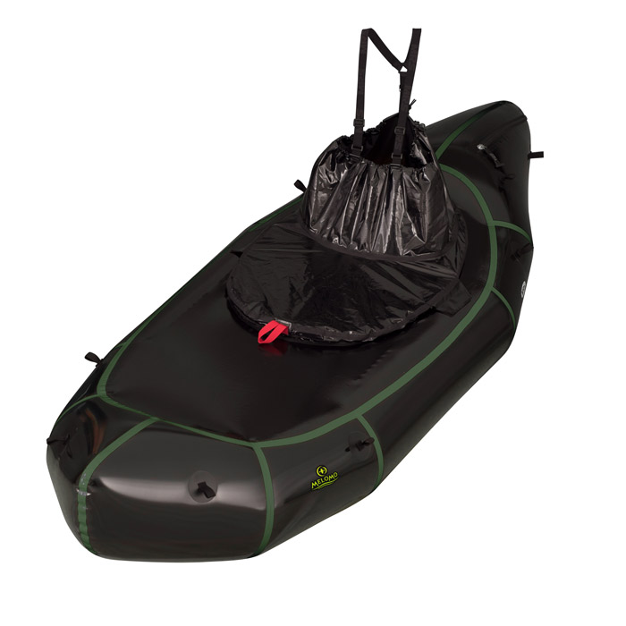 MRS Alligator 2S Pro XXL packraft edestä 2