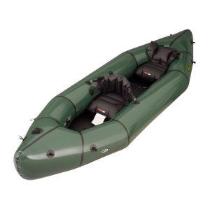 MRS Barracuda R2 packraft vihreä edestä