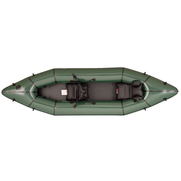 MRS Barracuda R2 packraft päältä