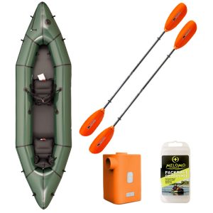 Pakettisuositus MRS Barracuda R2 packraft Kairacross