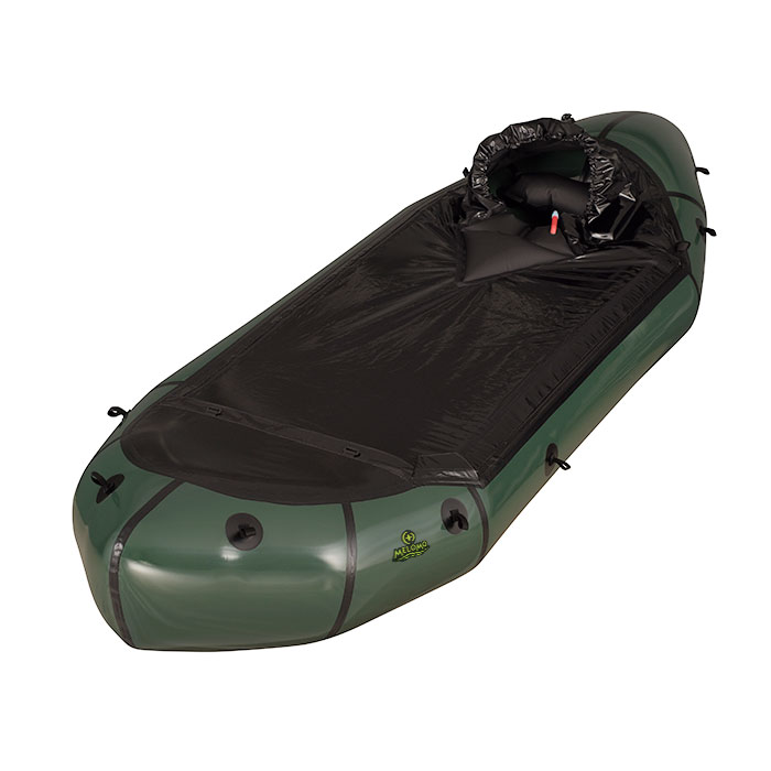 MRS Microraft Extra Long packraft edestä