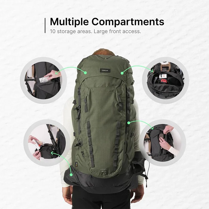 Simond MT900 Symbium 90+10L Men’s Trekking Backpack - Image 4
