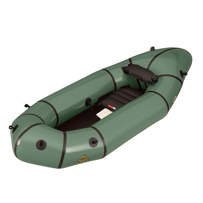 MRS Tulo packraft vihreä edestä